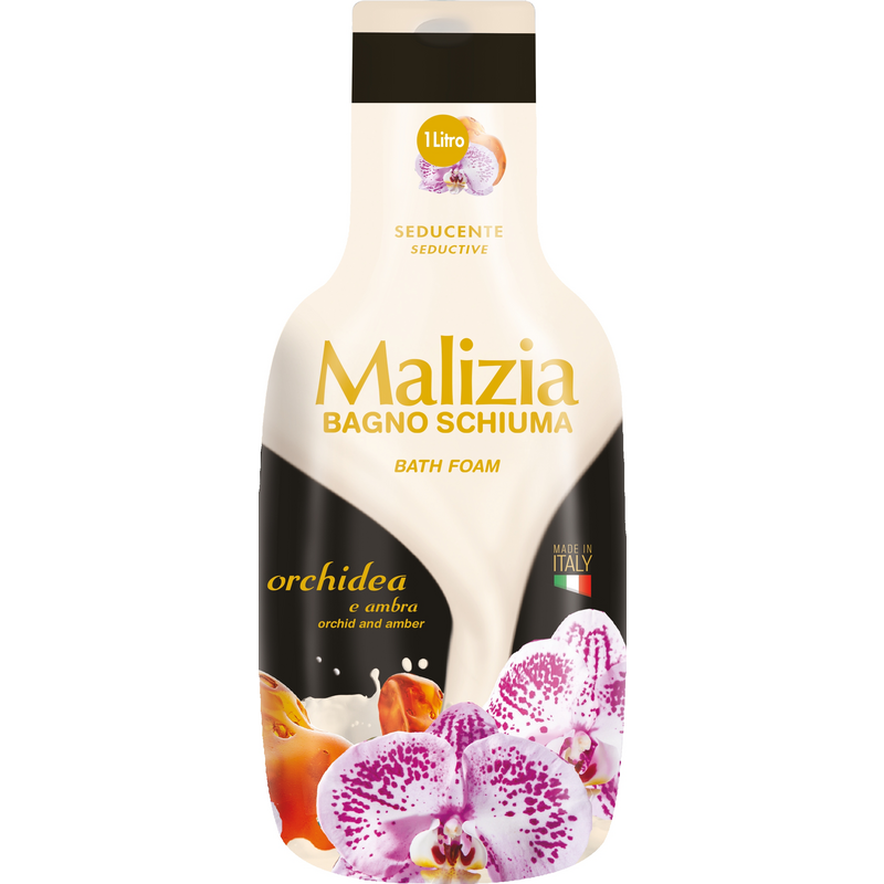 Bagno Schiuma Malizia Orchidea E Ambra 1 LT