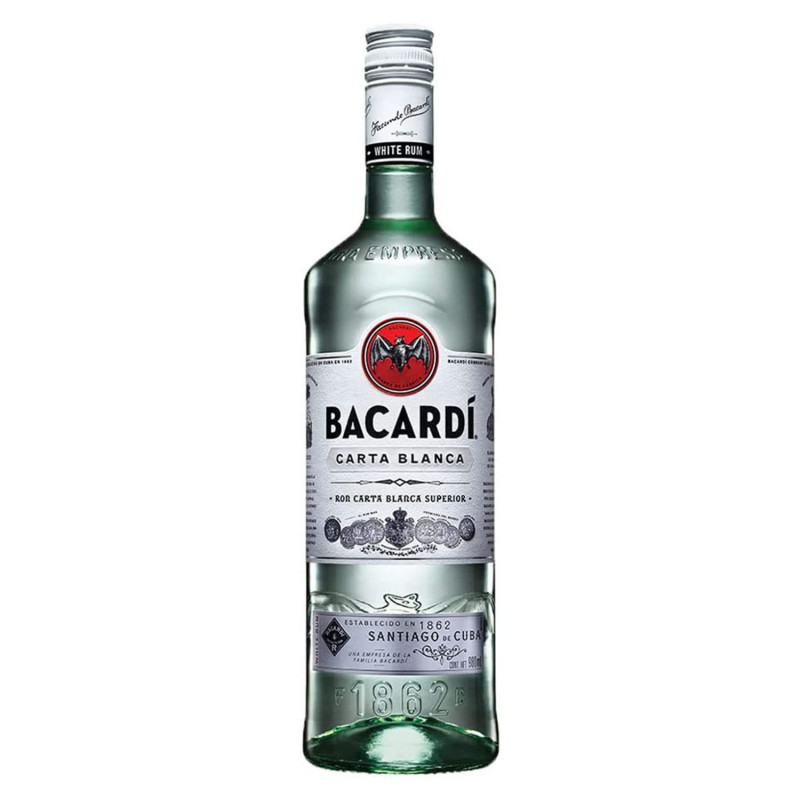 Ron Bacardi Carta Blanca 980ML