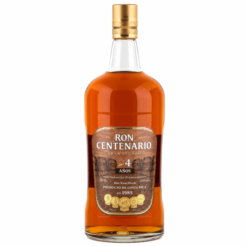 Ron Centenario 4 Años Oro 1 LT