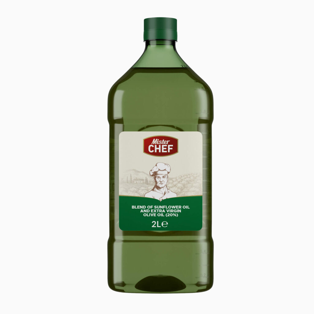 Olio Extra Vergine con Girasol Blend Mister Chef 2 L