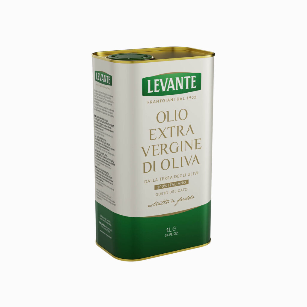 Olio E.V.O Lata 100% Italiano Levante 1 L