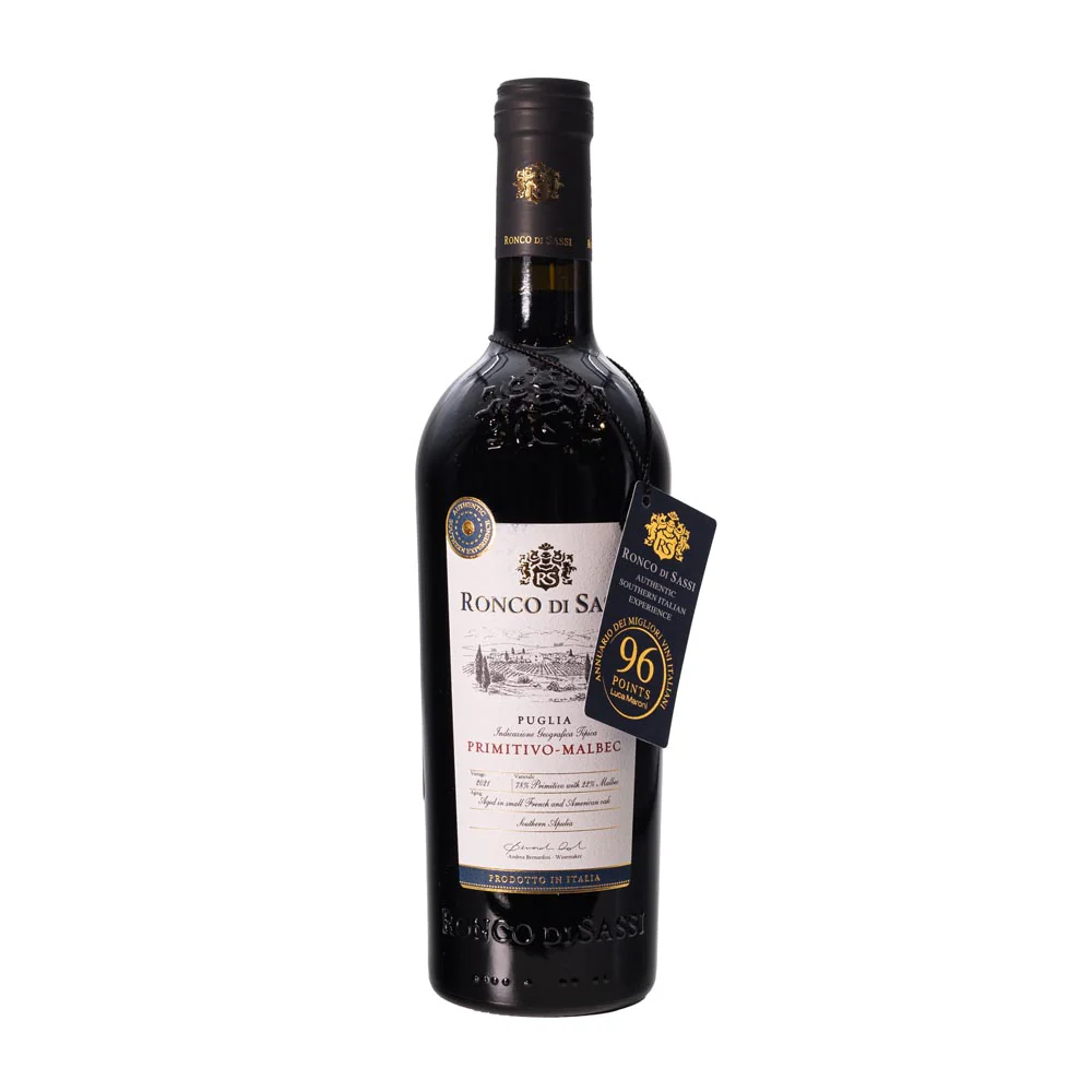 Primitivo Malbec Ronco Di Sassi 75CL