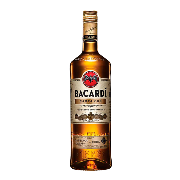 Ron Bacardi Carta Oro 980ML