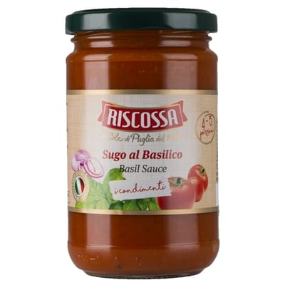 Sugo Al Basilico Riscossa 295 GR