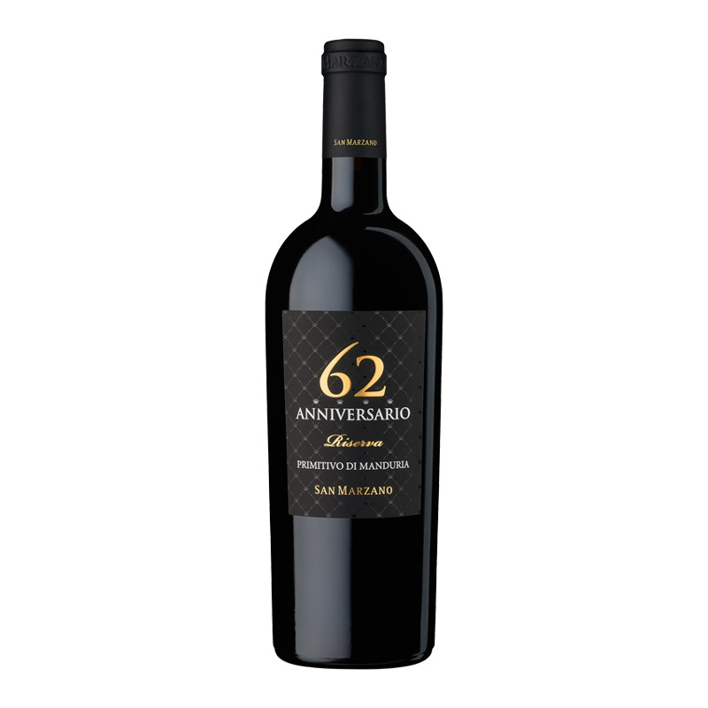 Primitivo Di Manduria Anniversario 62 Riserva 75 Cl