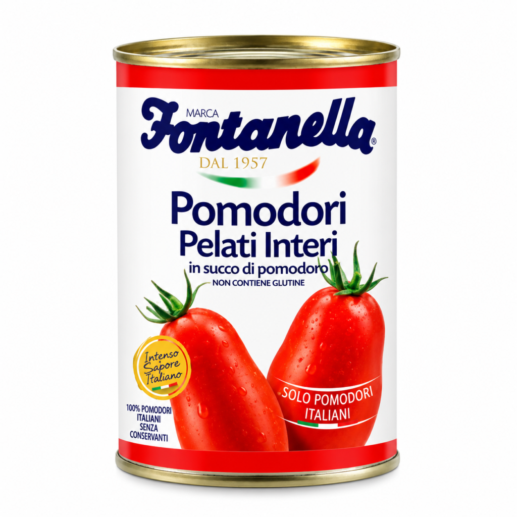 Pomodori Pelati Interi Fontanella 400 GR