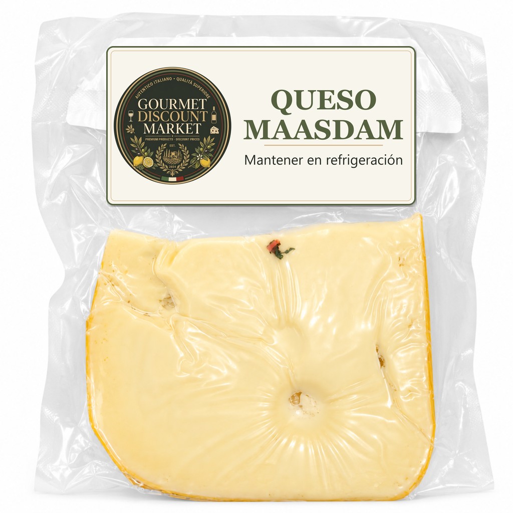 Queso Maasdam Porcionado X Kilo
