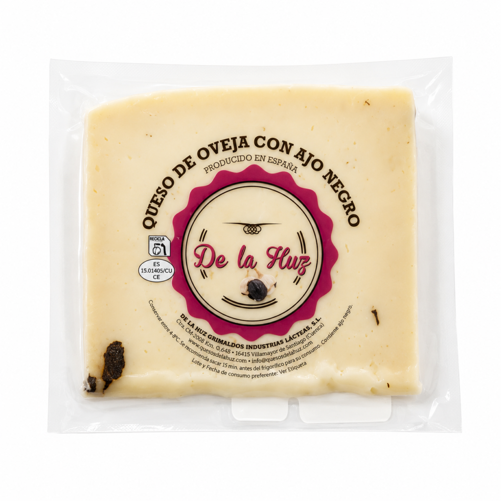 Queso Oveja C/Ajo Negro De La Huz 200 GR