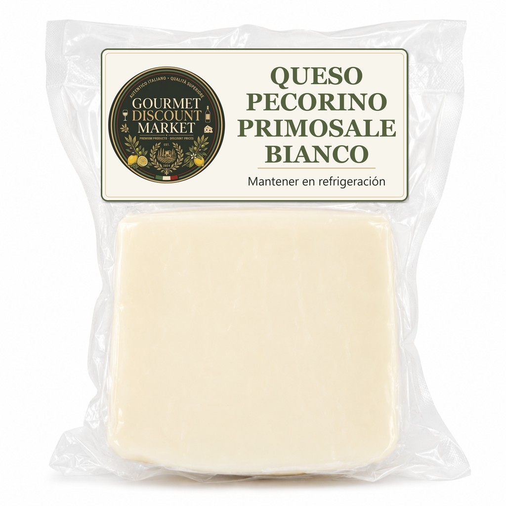 Queso Pecorino Primosale Bianco Porcionado X Kilo
