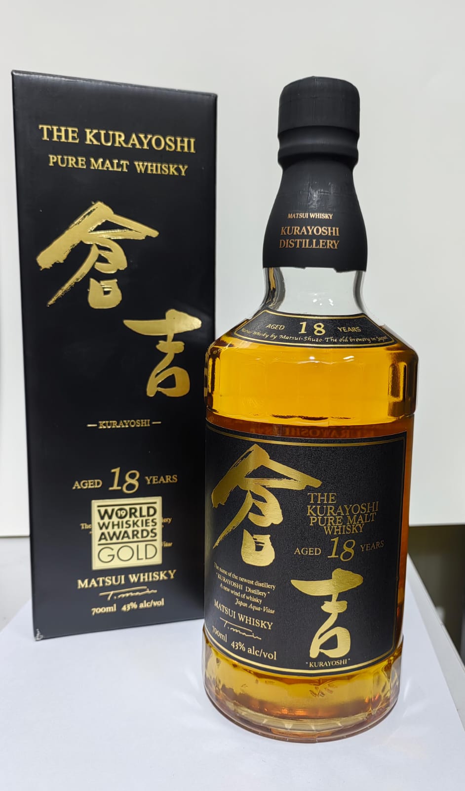 Whisky Matsui Kurayoshi 18años 700ml