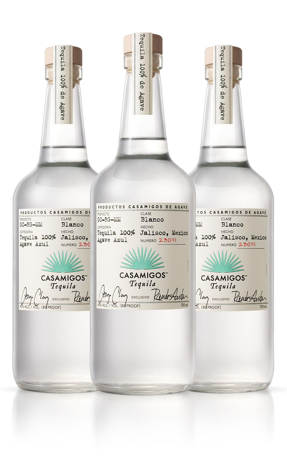 TEQUILA CASAMIGOS BLANCO 750 ML