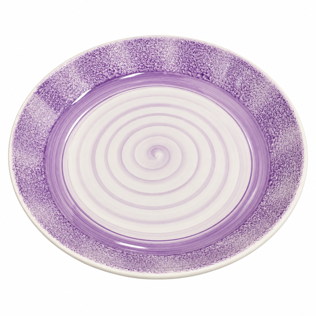 Piatto Tarragona Viola 33 CM