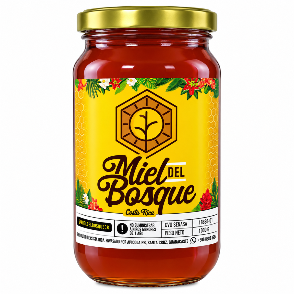 Miel Del Bosque Orgánico 1 KG