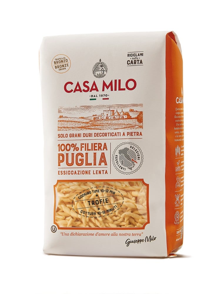 Trofie 100% casa milo 500gr