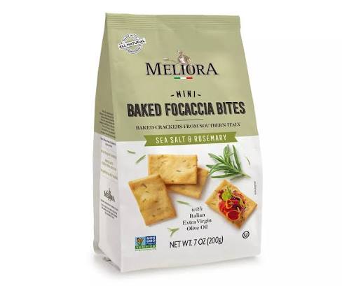 Focaccia Sale E Rosmarino Meliora 180gr