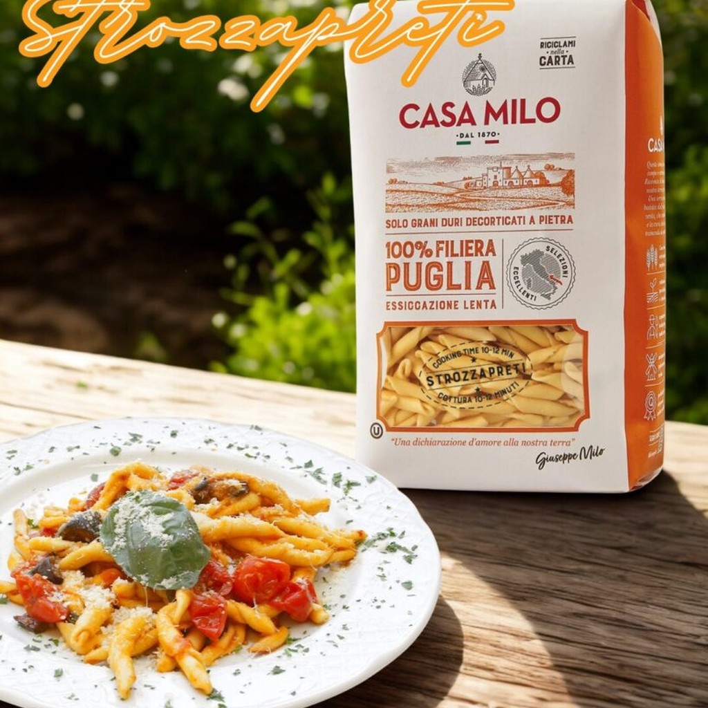 Strozzapreti 100% casa milo 500gr