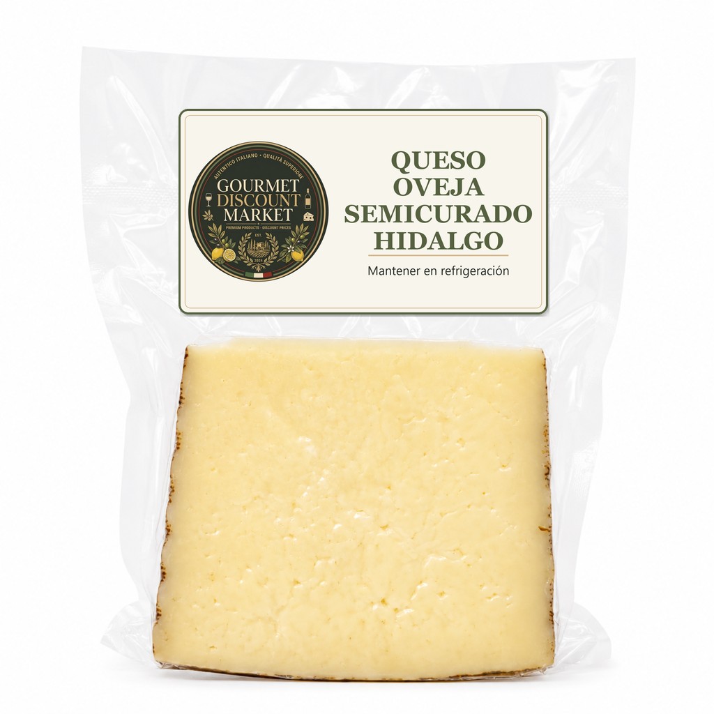 Queso Oveja Semicur. Porcionado Hidalgo X Kilo