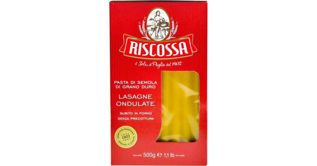 LASAGNE ONDULATE RISCOSSA 500 GR