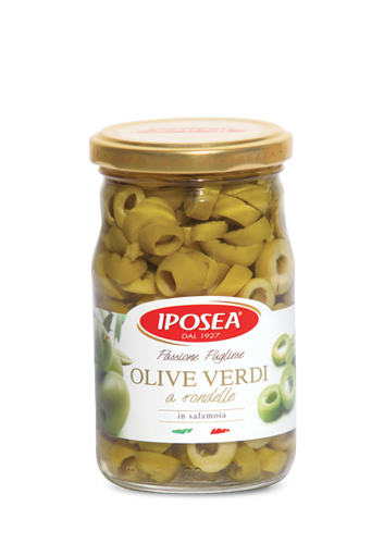 Olive Verdi A Rondelle Iposea 290g