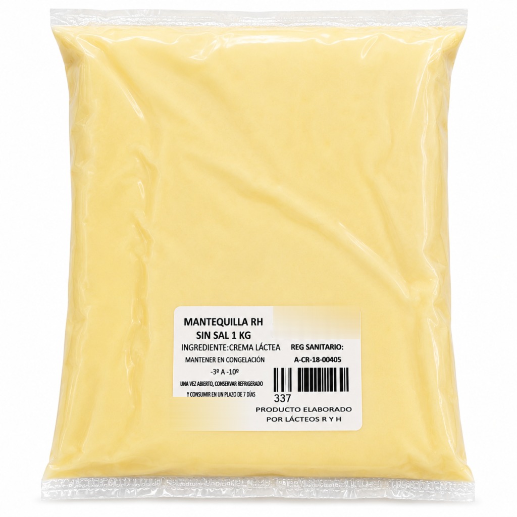 Mantequilla Rh S/SAL  1 KG