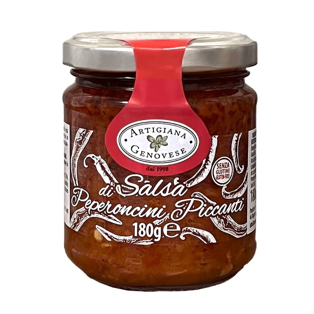 Salsa Di Peperoncini Piccanti 180 GR Artigiana