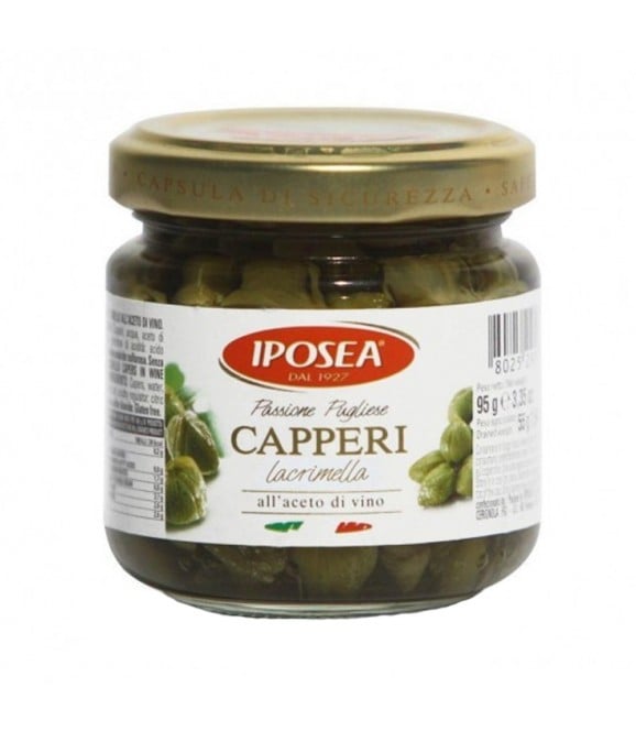 Caperri Lacrimella All Aceto Di Vino Iposea 95 Gr