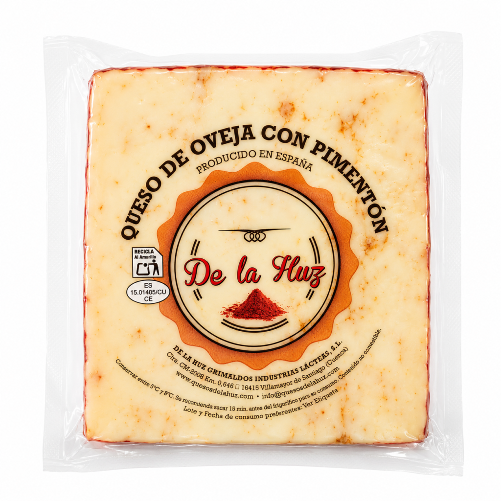 Queso Oveja C/Pimenton de la Huz 200 GR