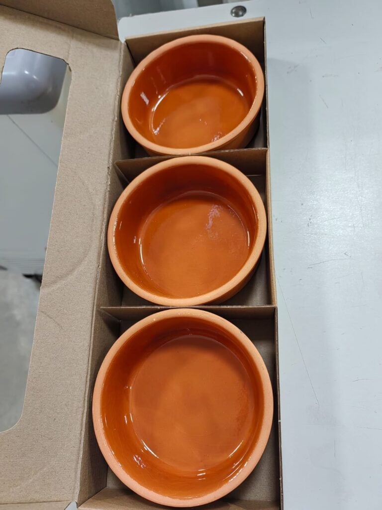 SET 3 CIOTOLE TERRACOTTA DA FORNO
