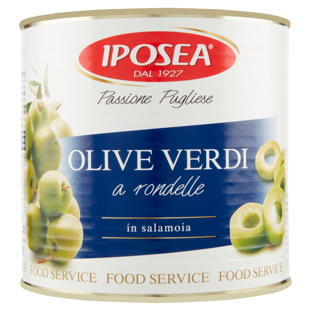 Olive Verdi Denocciolate Iposea 4 Kg
