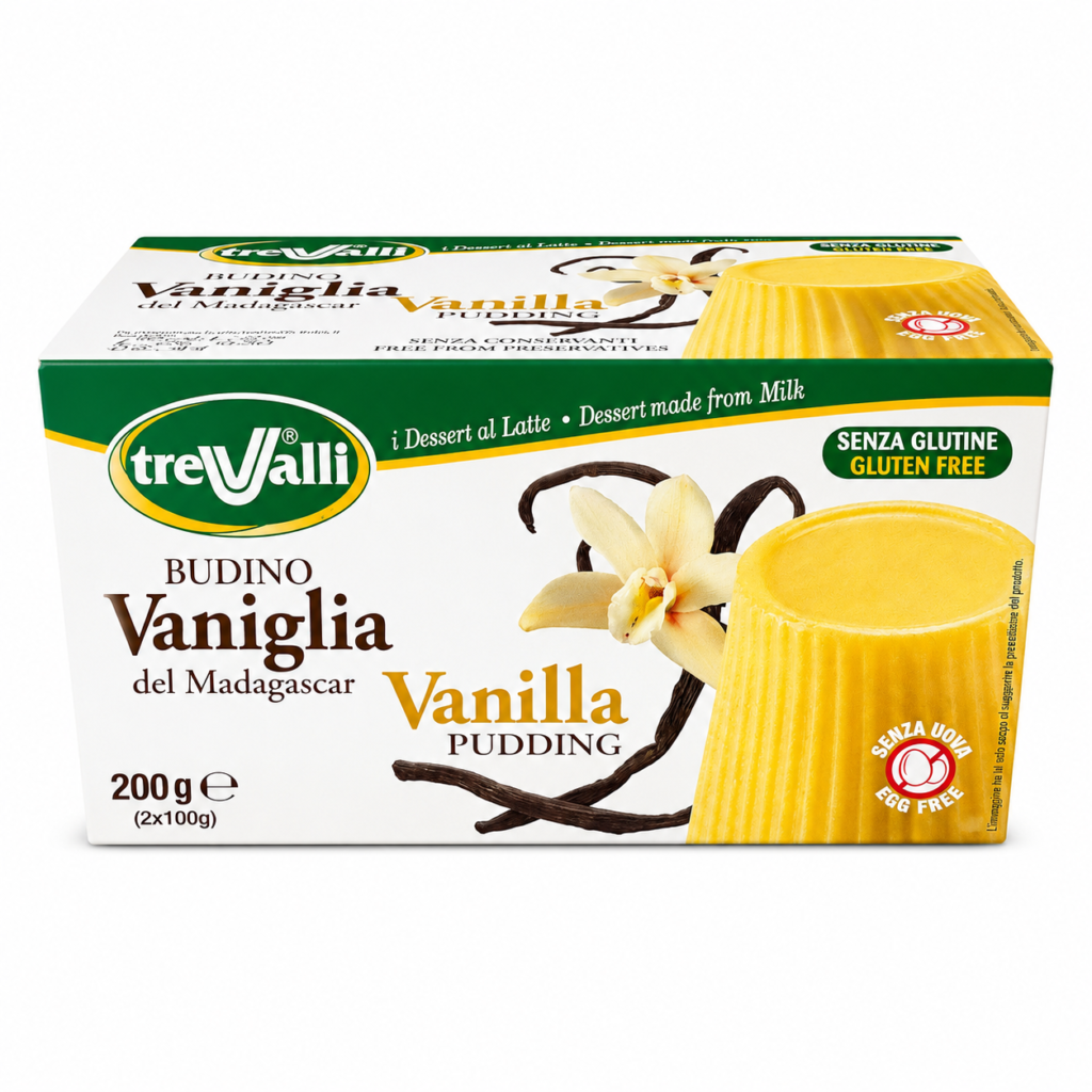 Budino Vaniglia Trevalli 2×100 GR Gluten Free