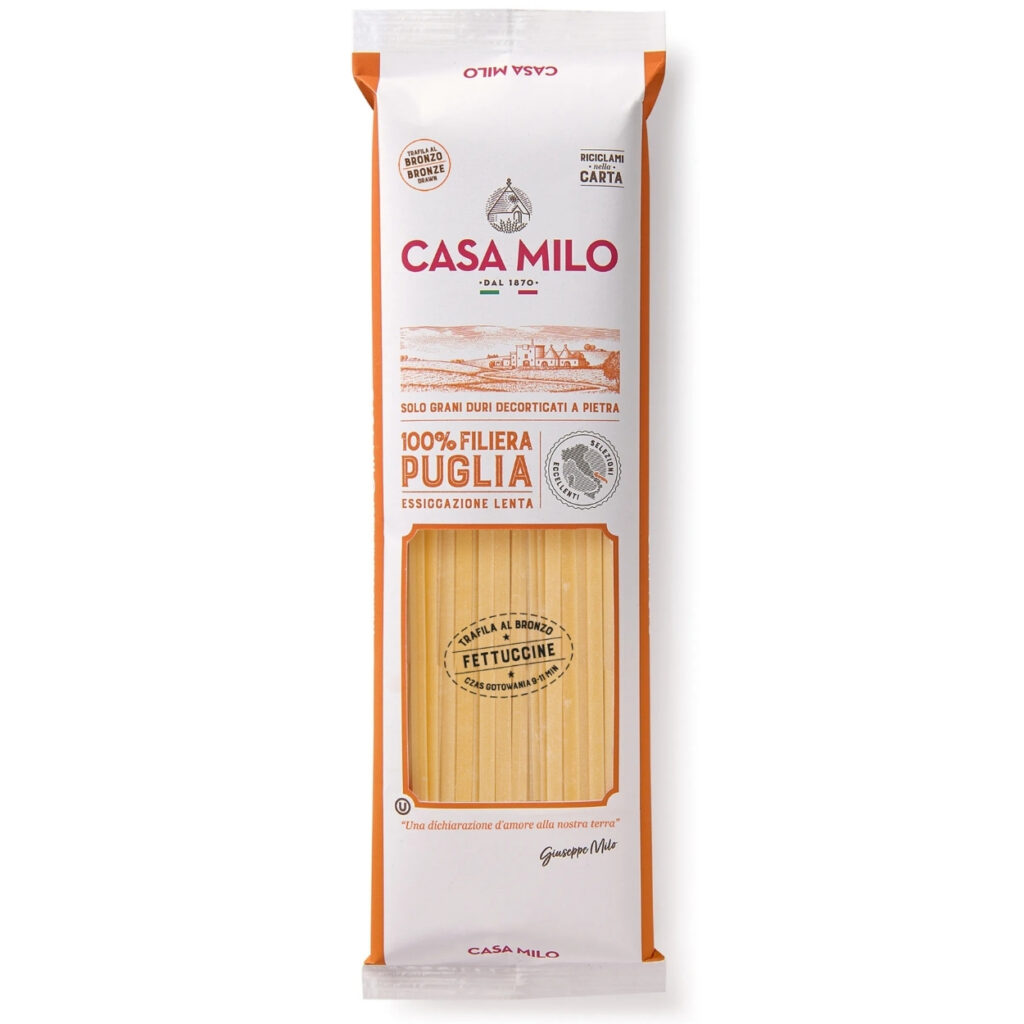 Fettuccine 100% casa milo 500gr
