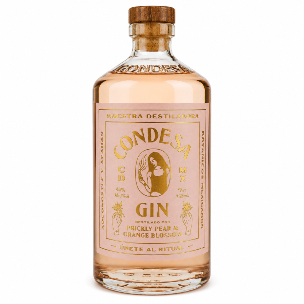 Gin Prickly Pear & Orange Blosson Condesa 750 ML