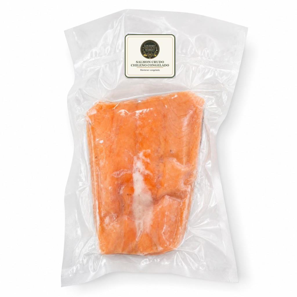 Salmon Crudo Chileno Import. Porcionado Congelado