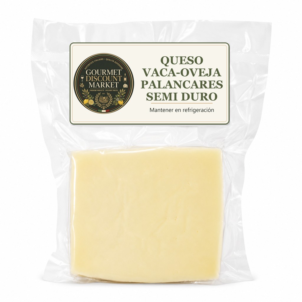 Queso Vaca-Oveja Palancares Porc. X Kilo Semi Duro