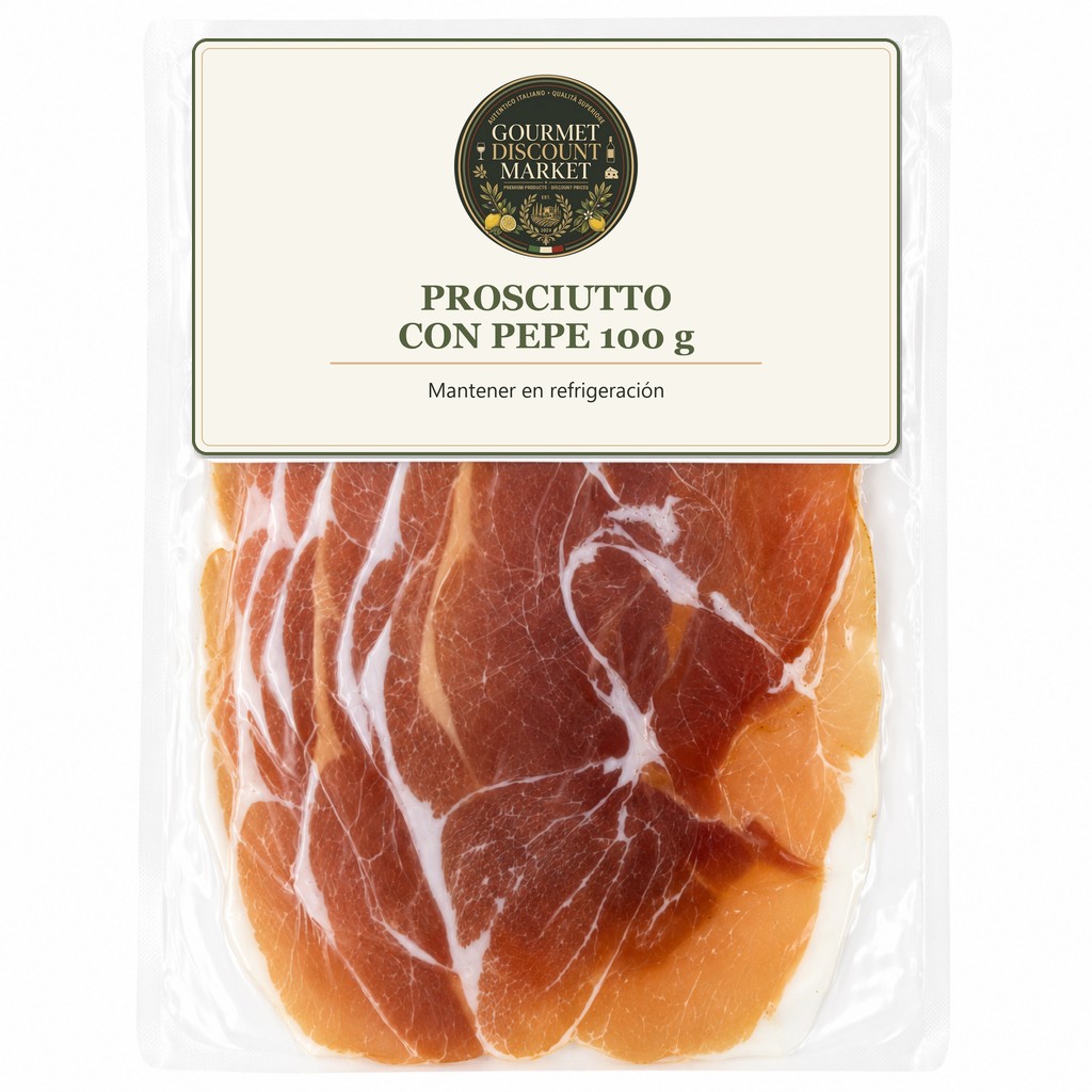 Prosciutto Con Pepe 100 GR