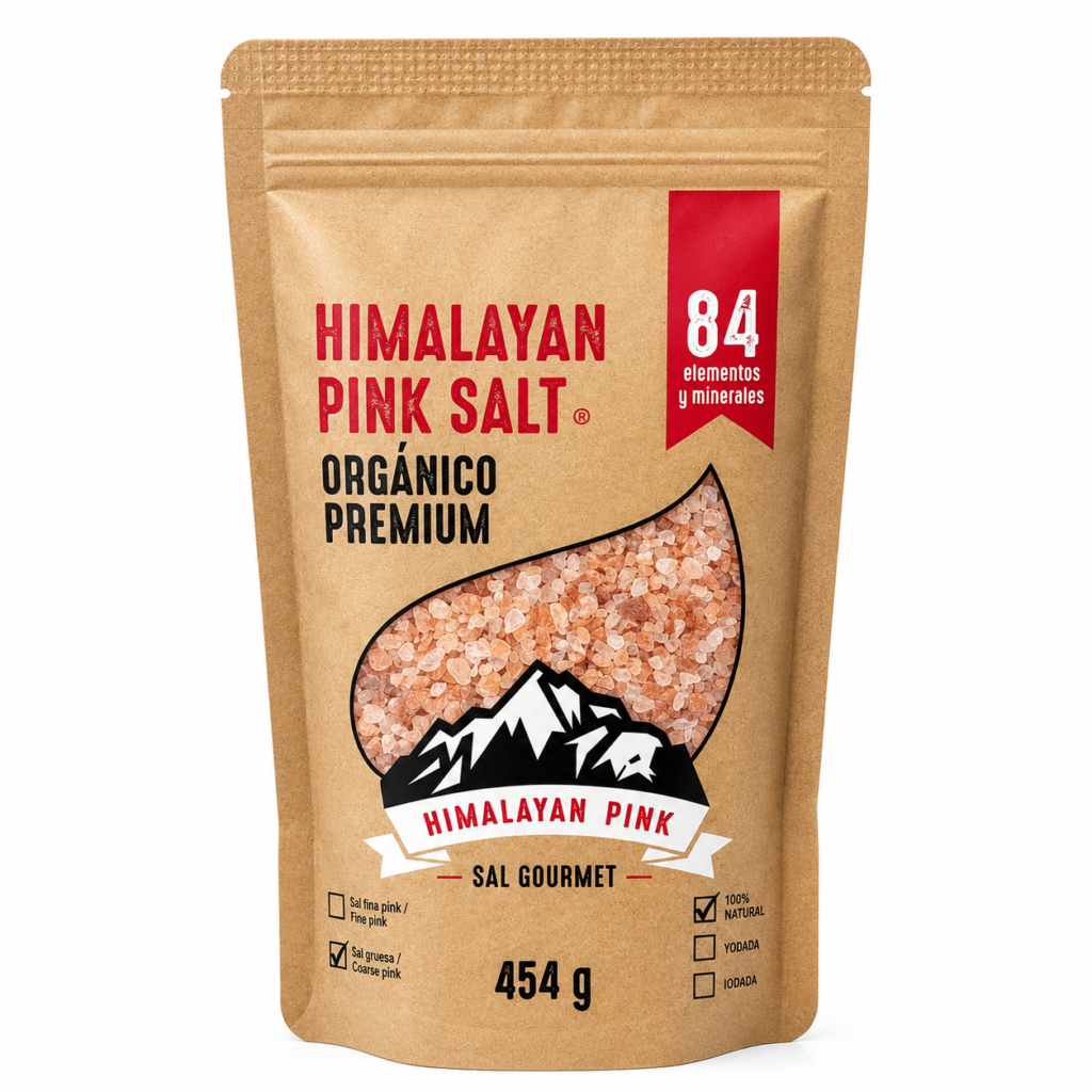 Sal Rosada Del Himalaya Gruesa 454 GR