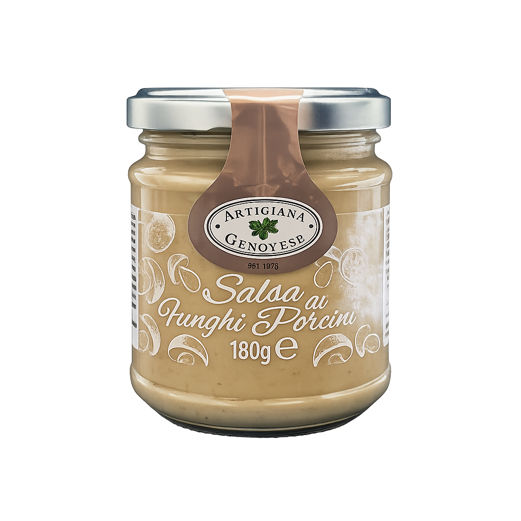 Salsa Al Funghi Porcini 180 GR Artigiana