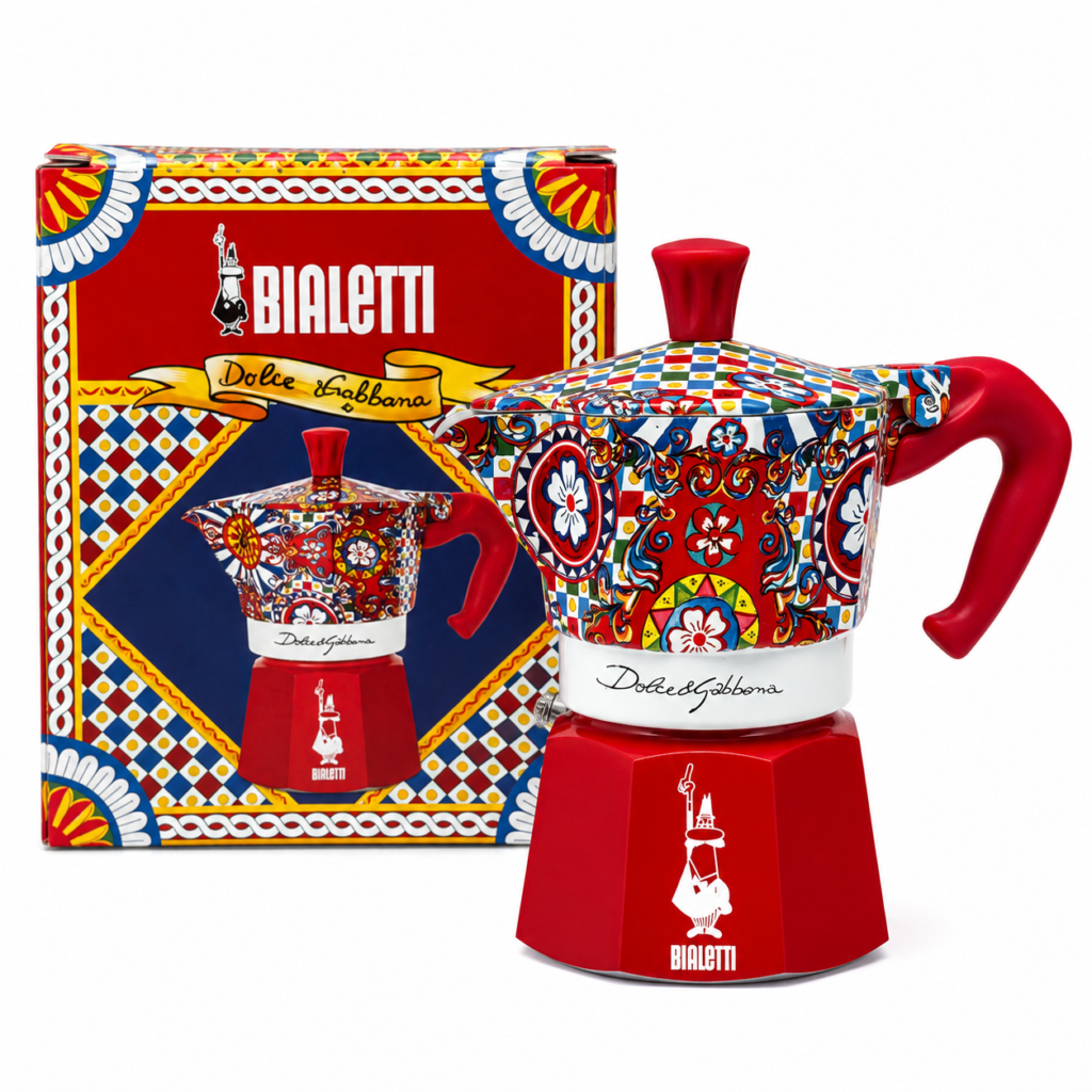 Caff. Moka Express 3 TZ Roja D&G Bialetti