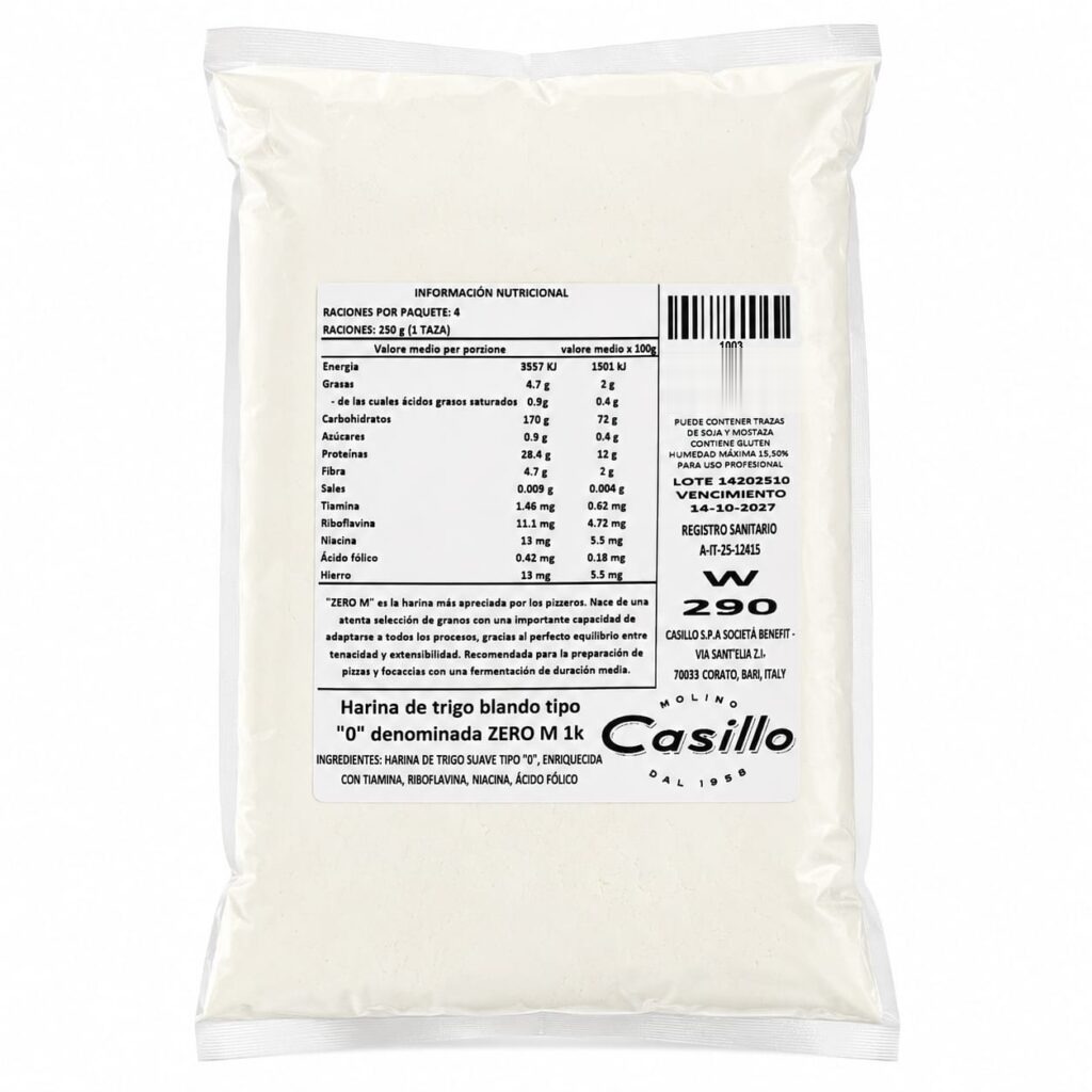Farina Di Grano Tenero Tipo 0/M 1 KG