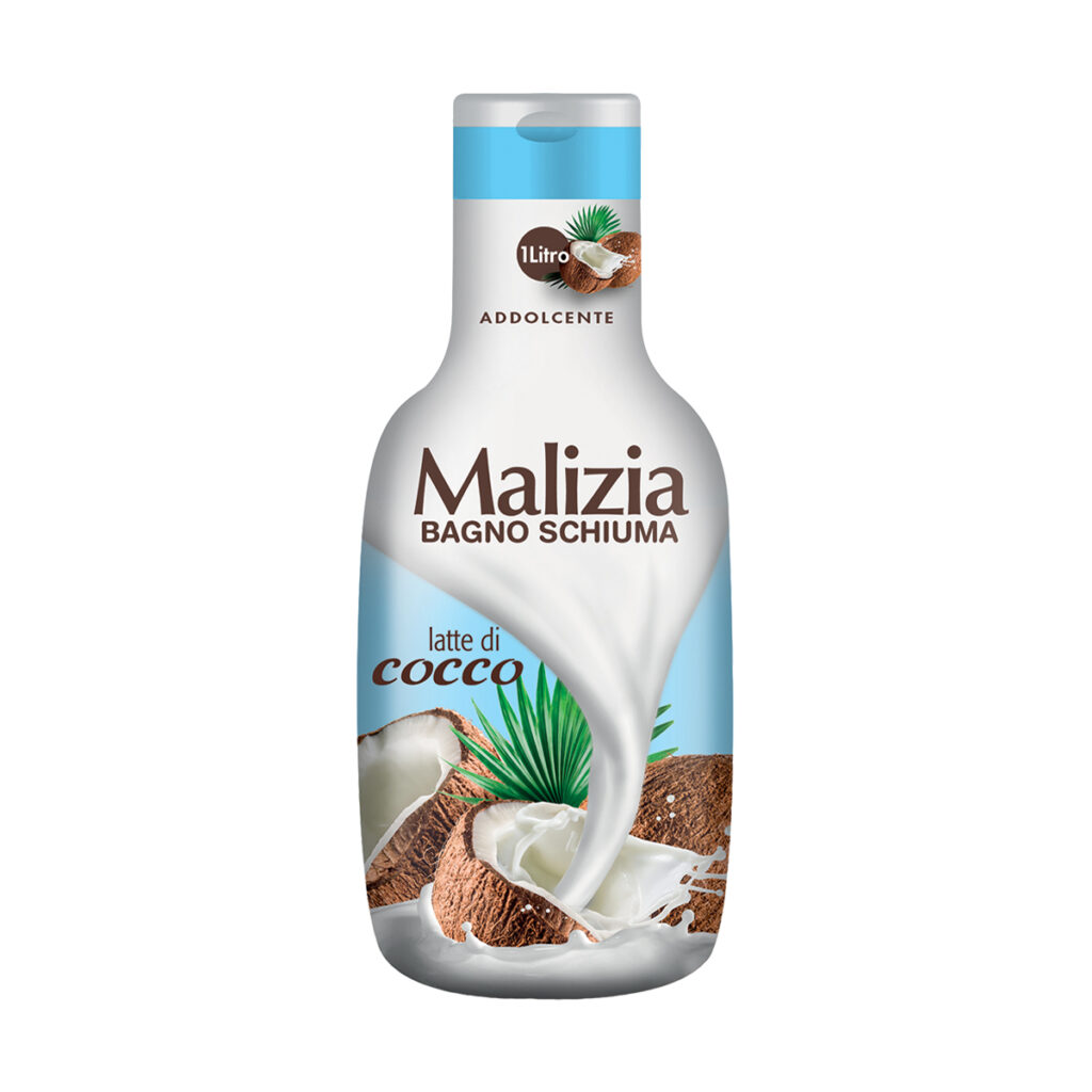 Bagno Schiuma Malizia Latte Di Cocco 1 LT