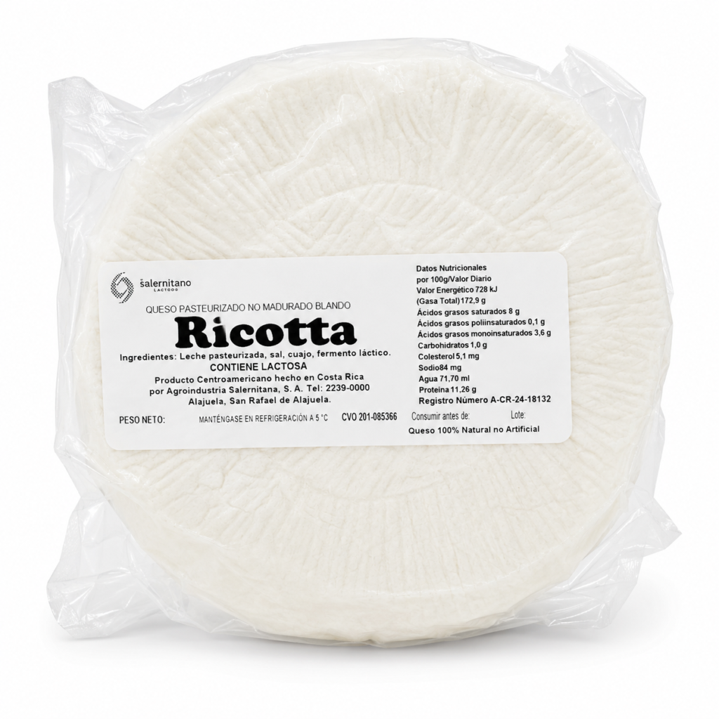 Queso Ricotta Vaccina ITAL Pieza