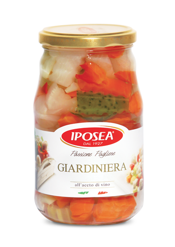 Giardiniera All Aceto Di Vino 530 Gr Iposea