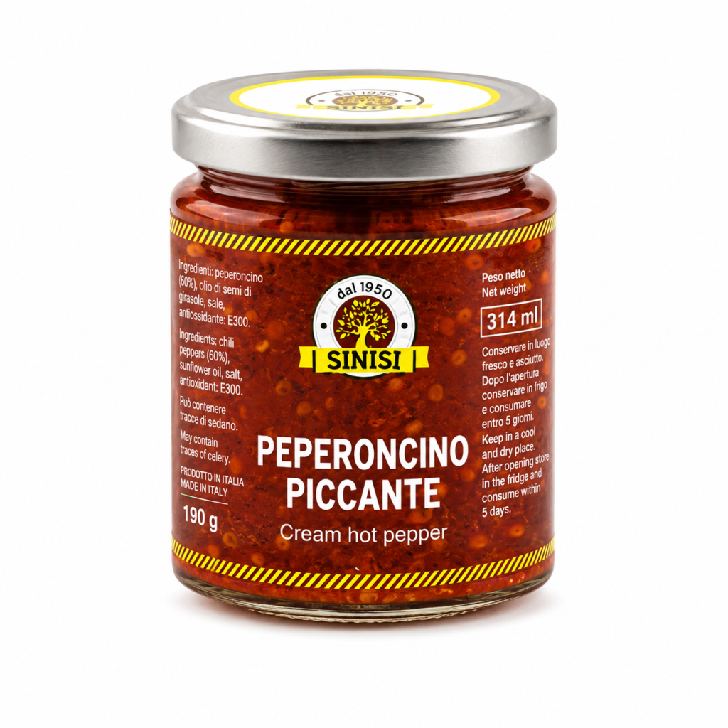 Crema Peperoncino Piccante Sinisi 290 GR