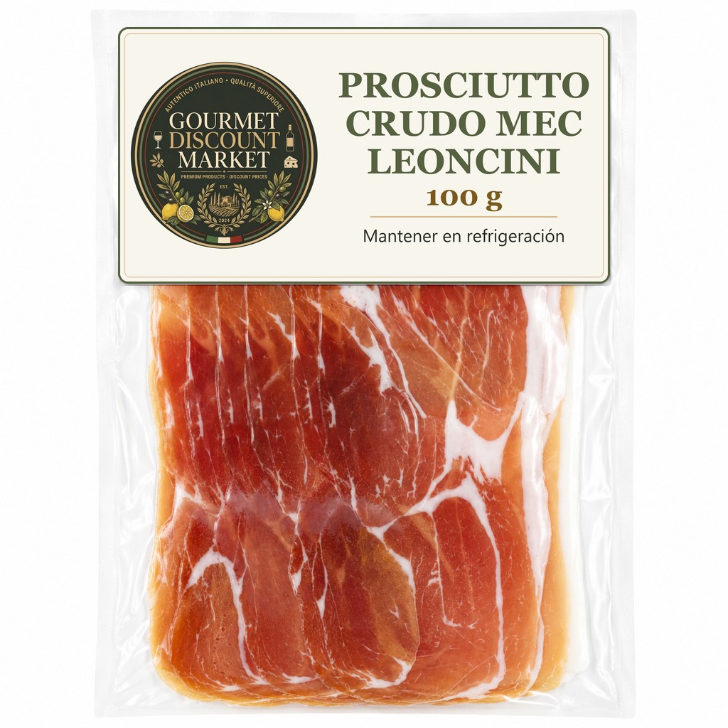 Prosciutto Crudo MEC  100 GR Leoncini
