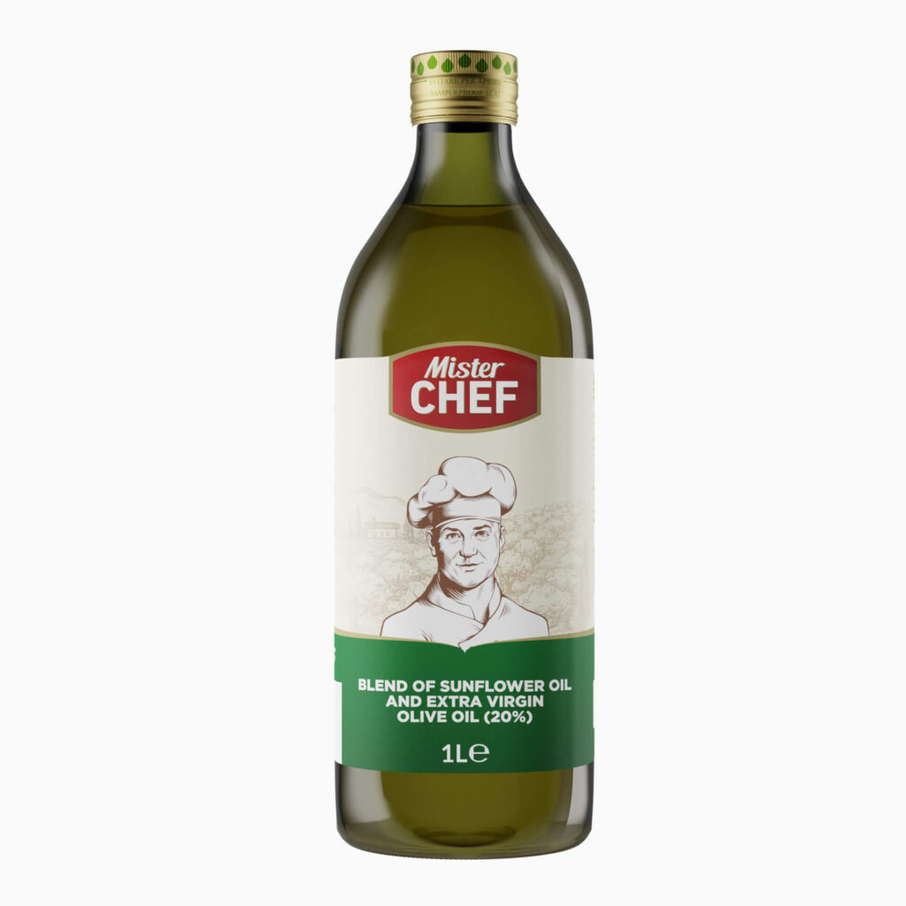 Olio Extra Vergine con Girasol Blend Mister Chef 1 L