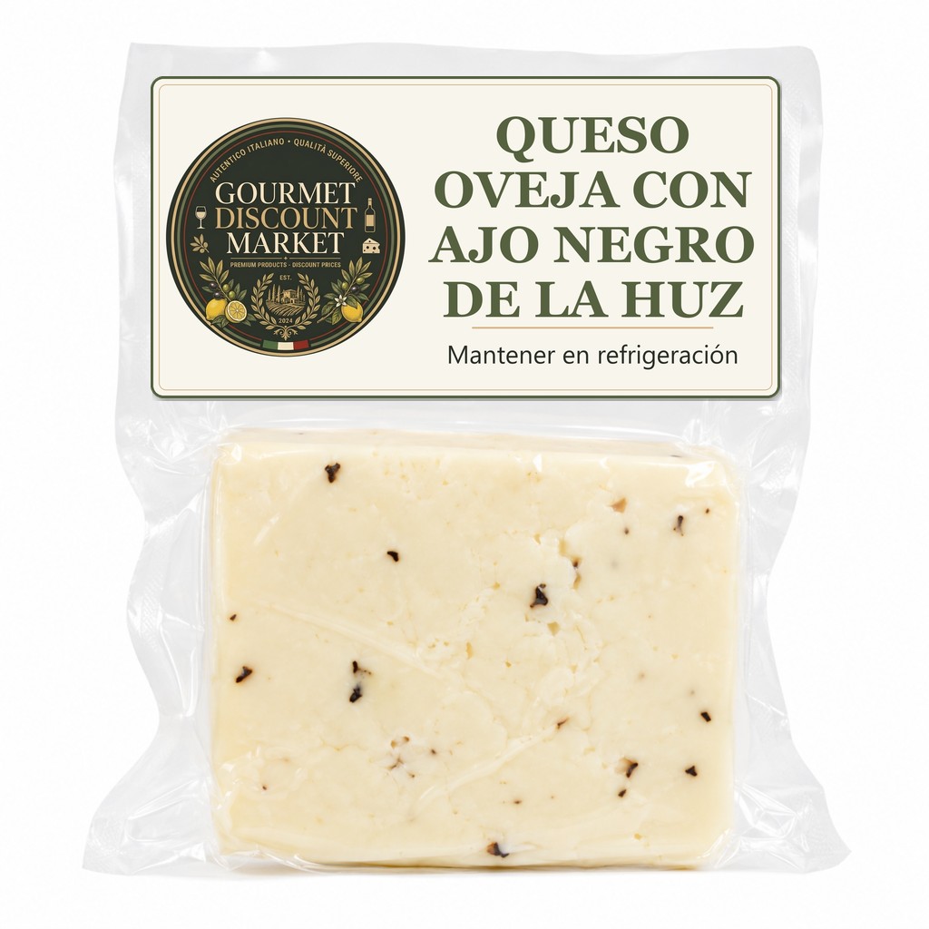 Queso Oveja C/Ajo Negro De La Huz Porc. X Kilo
