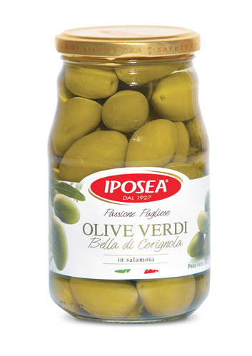 Olive Verdi Bella Di Cerignola Iposea 530gr