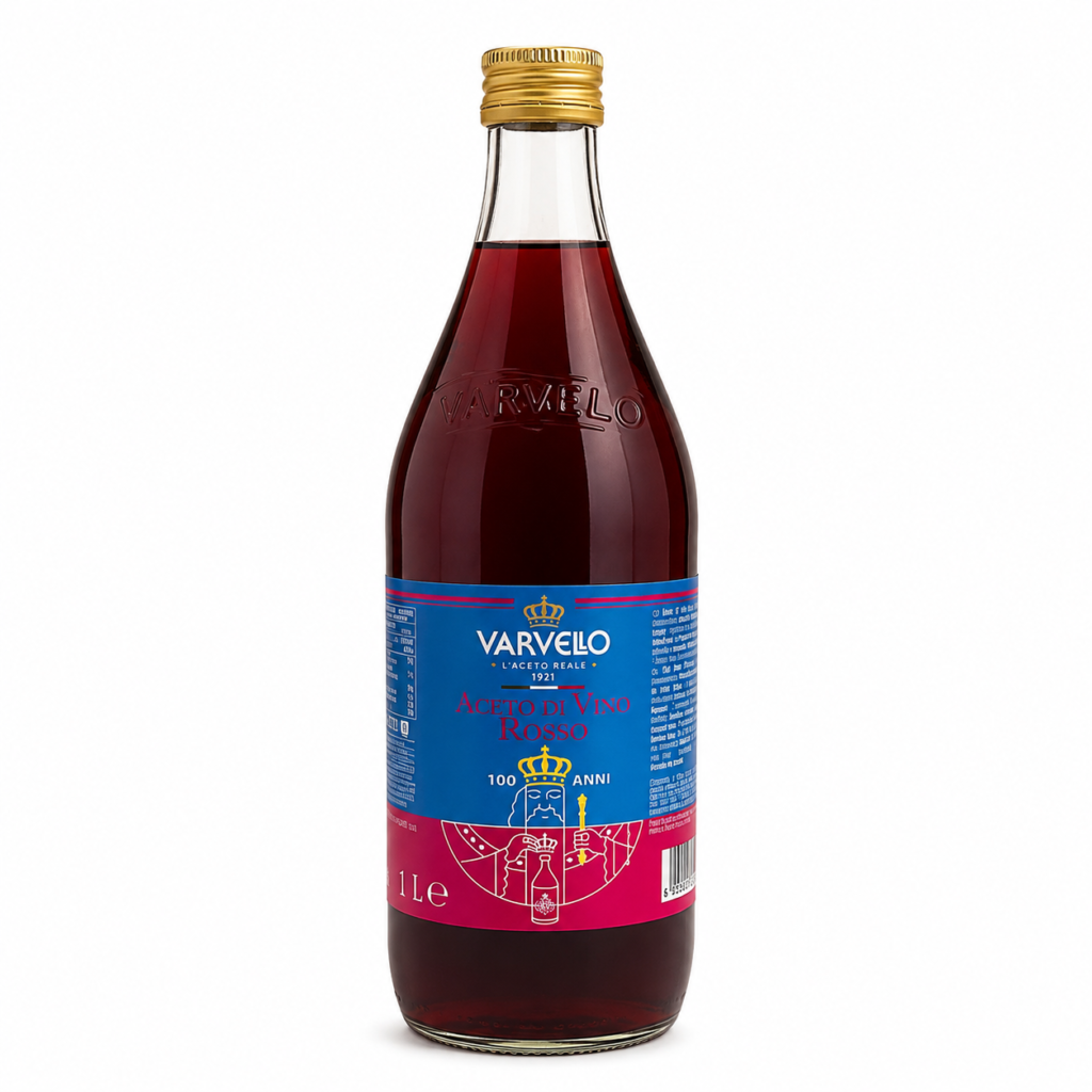 Aceto Di Vino Rosso De Varvello  Vidrio 1 LT