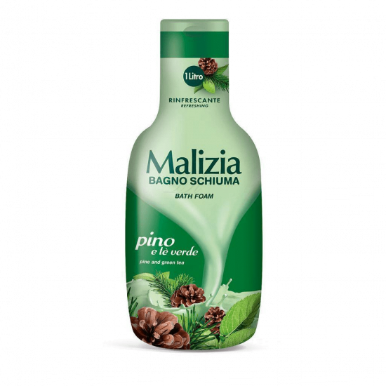 Bagno Schiuma Malizia Pino E Te Verde 1 LT