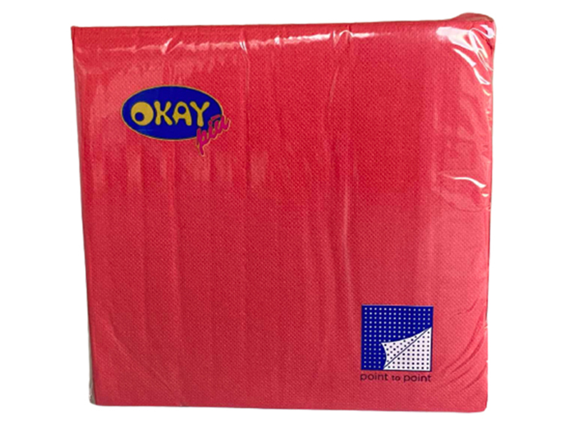 Servilletas 33×33 Roja 50 UNID